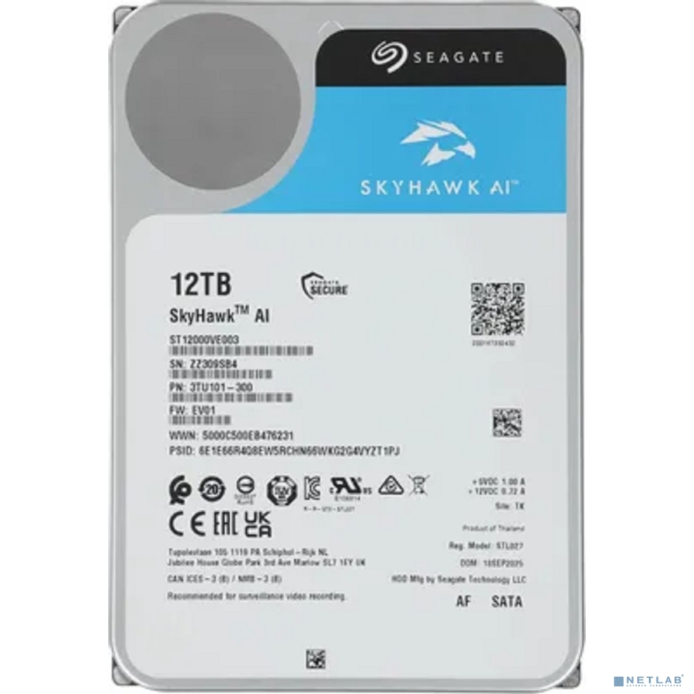 12TB Seagate SkyHawkAl (ST12000VE003)