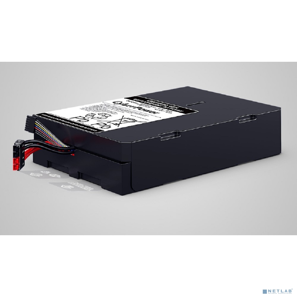 CyberPower RBP0129 Заменяемый батарейный картридж для ИБП PR1500ERT2U PR1500ERTXL2U PR2200ERT2U PR2200ERTXL2U PR3000ERT2U PR3000ERTXL2U (4 батареи 12В 9Aч)