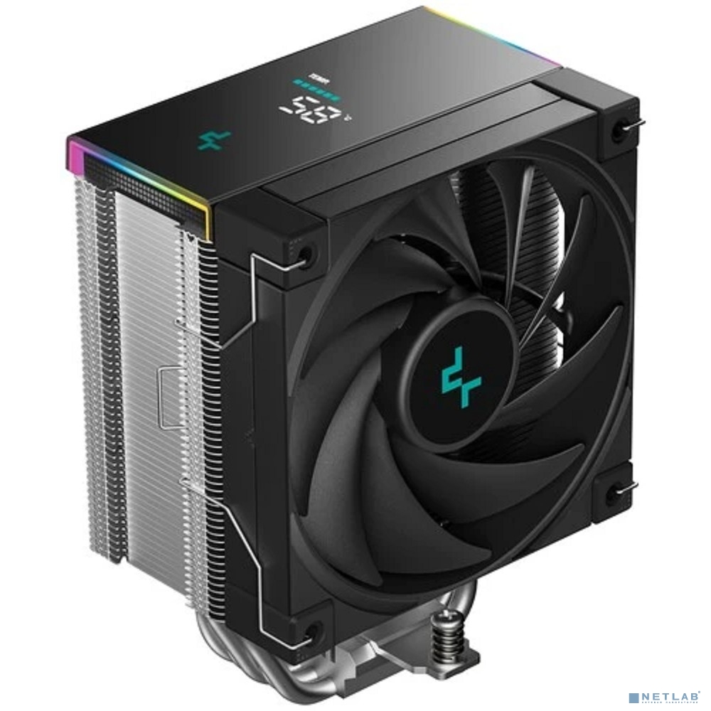 Устройство охлаждения(кулер) Deepcool AK500S Digital SE ARGB Soc-AM5/AM4/1200/1700/1851 черный 4-pin 28dB Al+Cu LCD 240W 864gr Ret (R-AK500S-BKADMN-GJD)