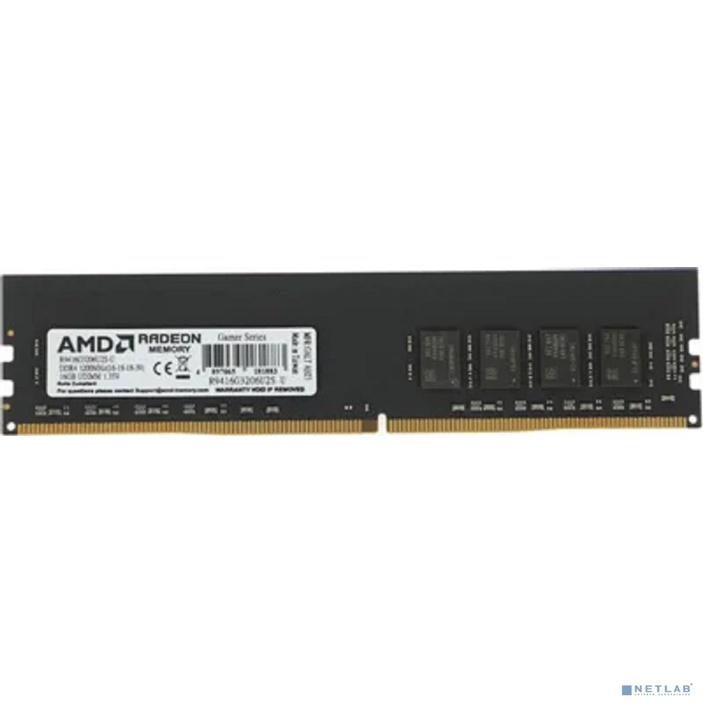 AMD DDR4 DIMM 16GB R9416G3206U2S-U 3200MHz R9 RTL PC4-25600