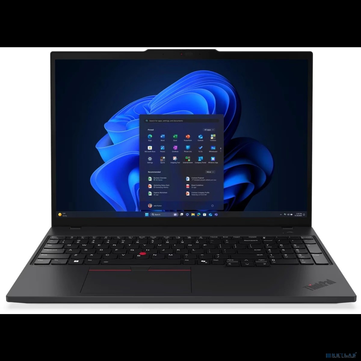 Lenovo ThinkPad T16 G4 Black 16"