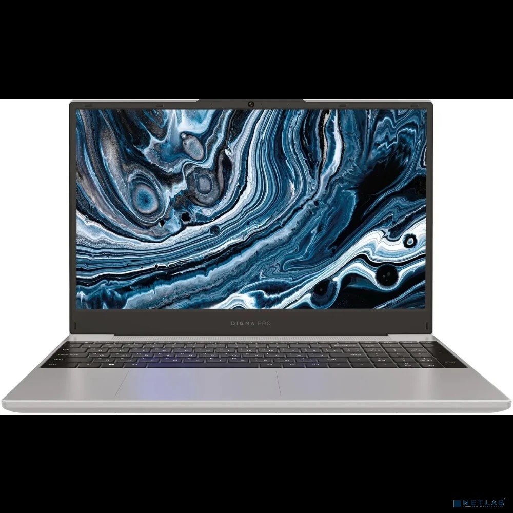 Ноутбук Digma Pro Breve Ryzen 5 7430U/16Gb/SSD512Gb/15.6"/IPS/FHD/W11Pro/silver/4500mAh