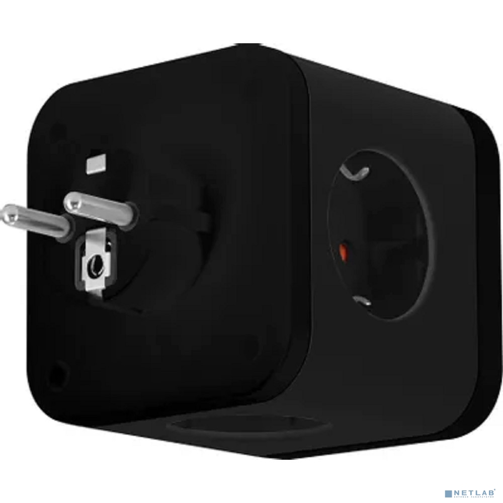 BURO BU-PW3UC-Plus-B (3 розетки) черный (коробка)