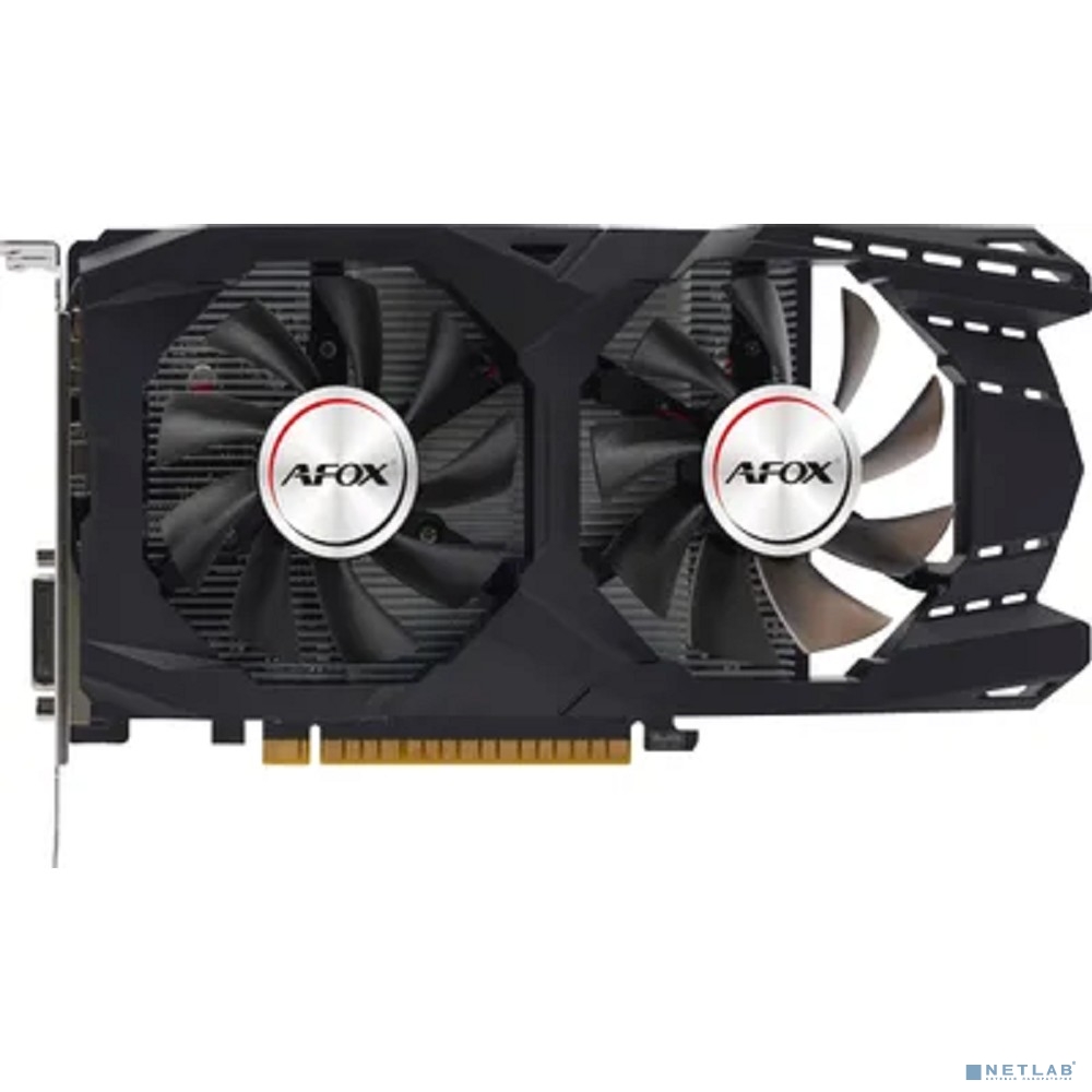 Видеокарта AFOX Geforce GTX1050Ti 4GB GAMING GDDR5 128Bit DP/DVI/HDMI ATX 2* Fan (AF1050TI-4096D5H7-V9) RTL