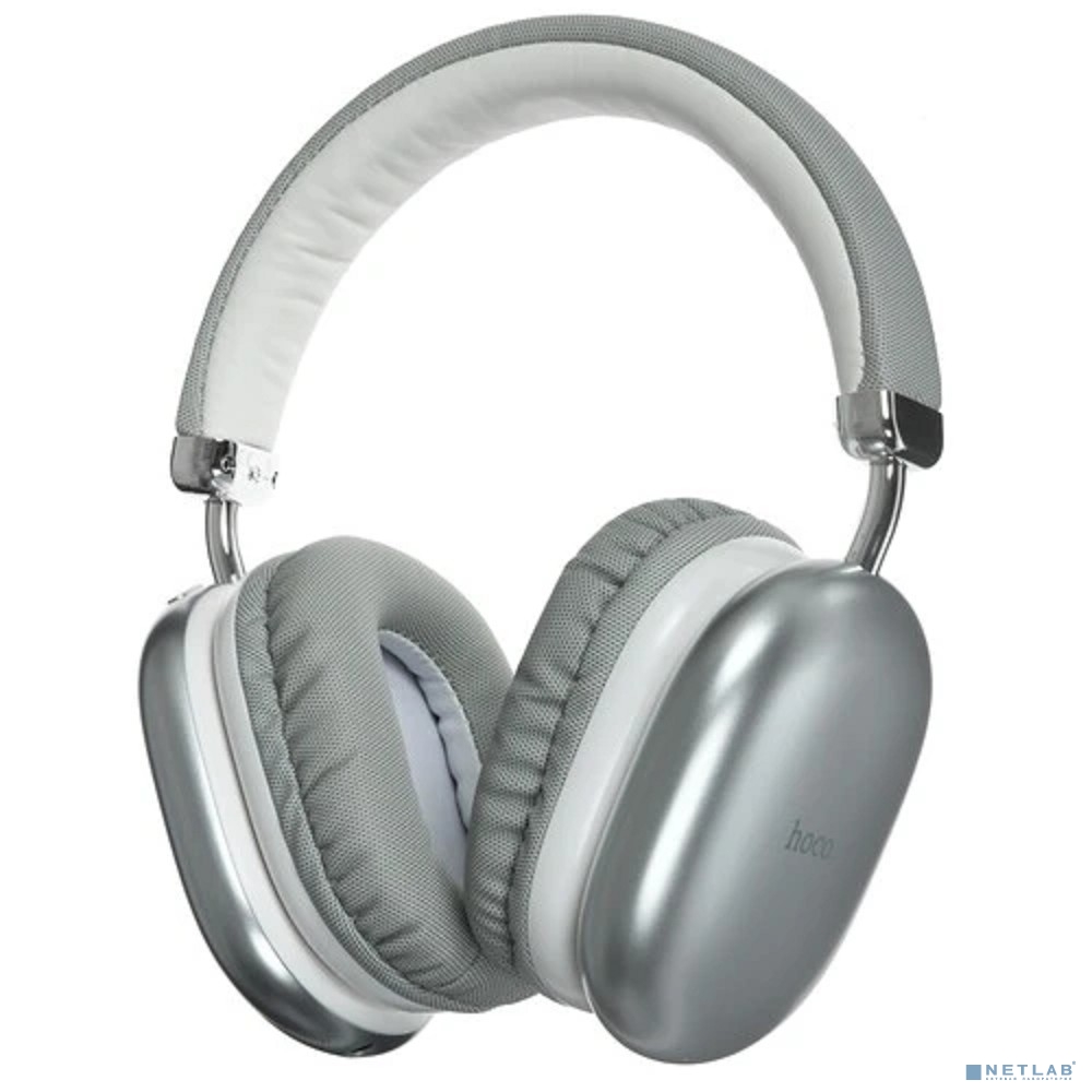 Hoco W35 Max/ Гарнитура BT, серебро