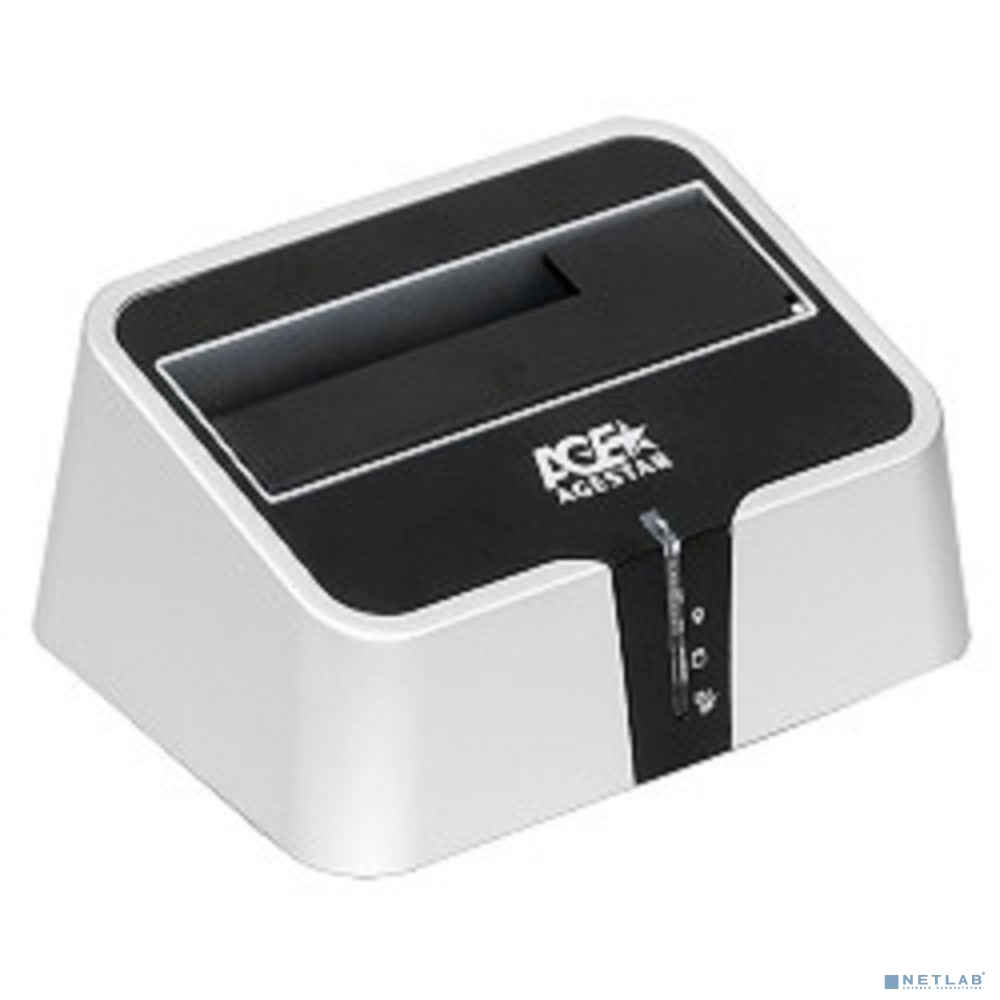 AgeStar 3CBT2(6G) SATA Docking Station (для внешнего подключения 3.5"/2.5"SATA устройств, USB3