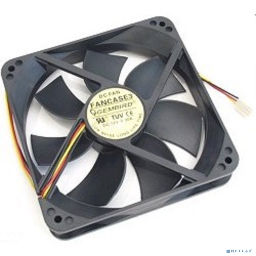 Gembird Вентилятор для корпуса 120x120x25mm, sleeve, узкий разъем 3pin