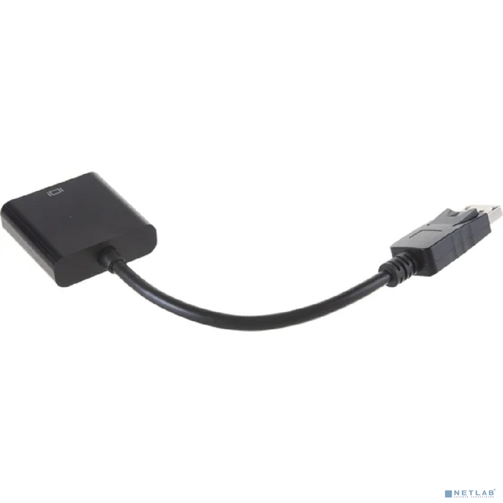 Gembird Переходник DisplayPort - HDMI 20M/19F, пакет черный