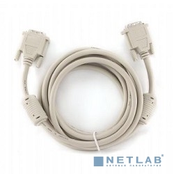 Кабель DVI-D single link Gembird, 3м, 19M/19M экран, феррит.кольца, пакет