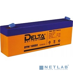 Delta DTM 12022 (2.2 А\ч, 12В) свинцово- кислотный аккумулятор