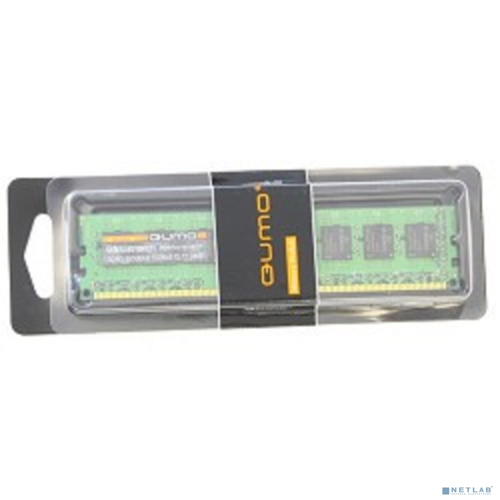 QUMO DDR3 DIMM 8GB (PC3-12800) 1600MHz QUM3U-8G1600C11(R) OEM/RTL