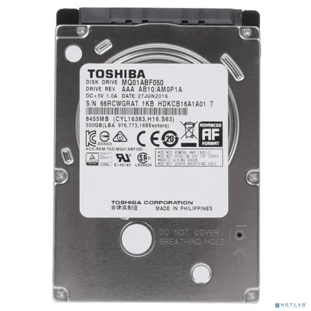 500Gb Toshiba (MQ01ABF050)