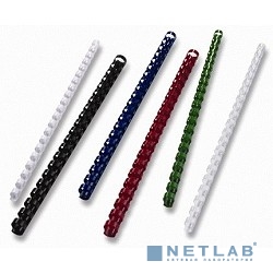 Office Kit Пластиковые пружины BP2121 (45 мм белые 50 шт.)