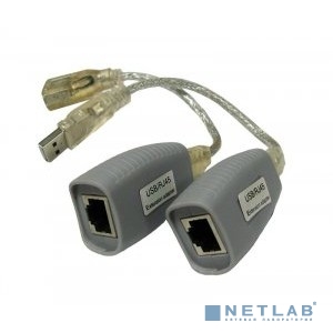 TA-U1/1+RA-U1/1 V1net. Удлинитель USB интерфейса. Расстояние прд. по кабелю витой пары(CAT5/5e/6) до 100м.