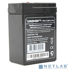 Ippon Батарея IP6-4.5 6V/4,5AH