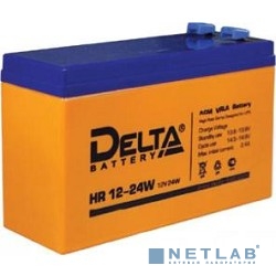 Delta HR 12-24 W (6 А\ч, 12В) свинцово- кислотный аккумулятор