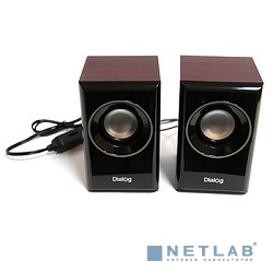Dialog Stride AST-15UP CHERRY - акустические колонки 2.0, 6W RMS, вишневые, питание от USB