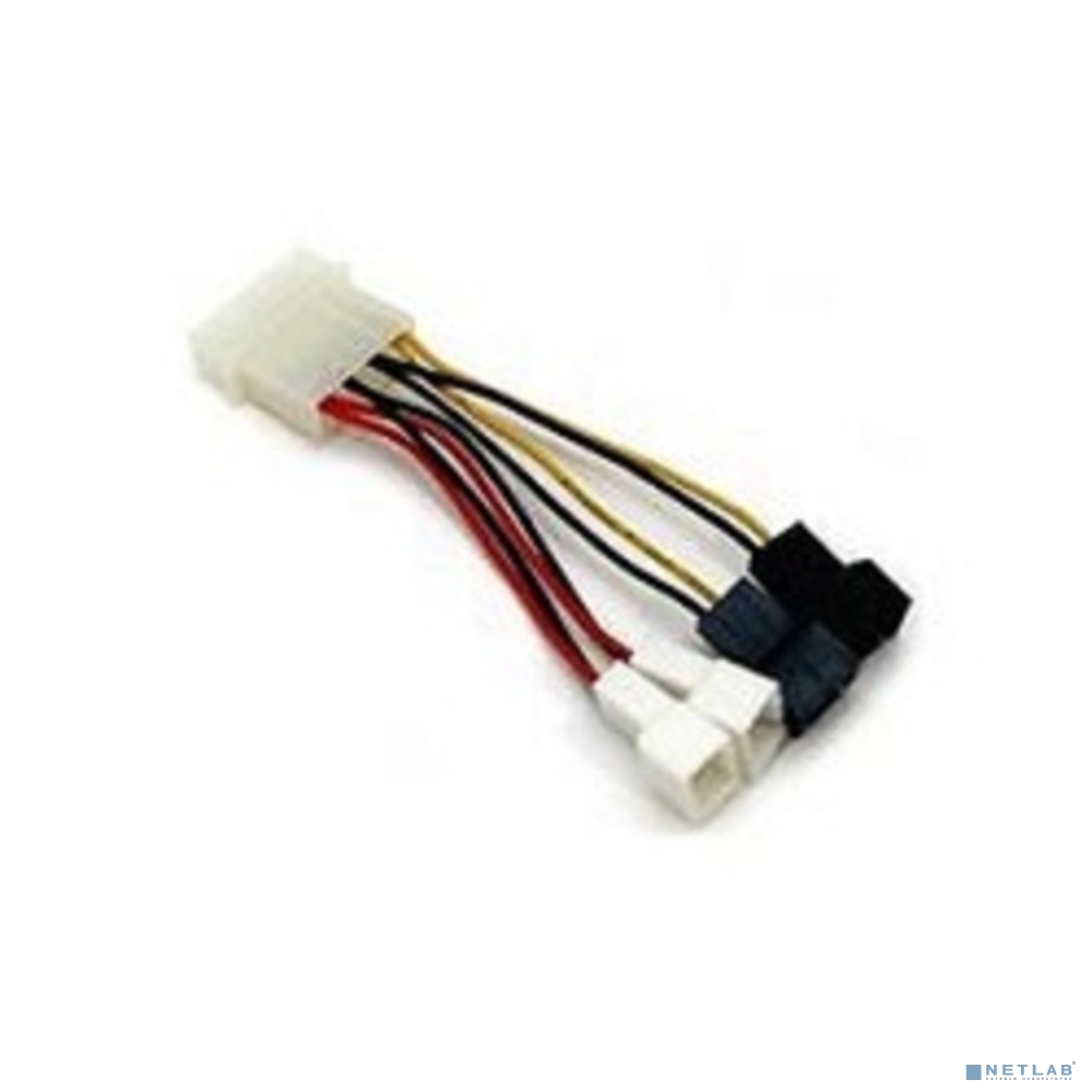 Espada Переходник E4pinM-4x3PinM (38510)