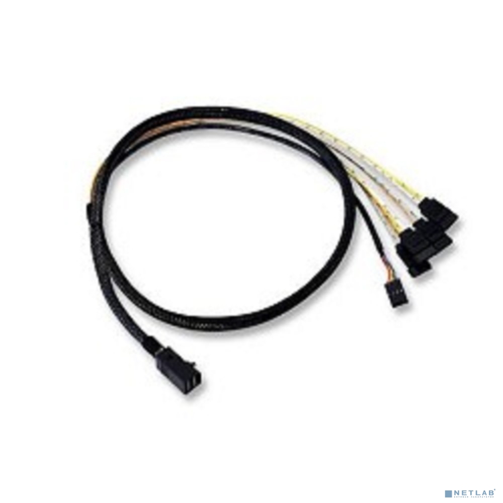 LSI LSI00411 SERVER ACC CABLE MINI-SAS HD/TO SATA DATA 1M LSI (L5-00221-00)