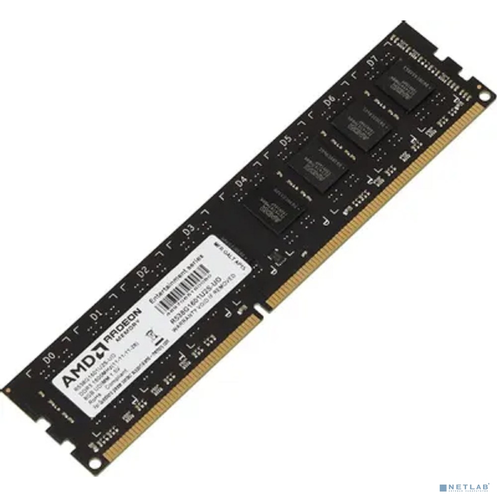 AMD DDR3 DIMM 8GB (PC3-12800) 1600MHz R538G1601U2S-UO