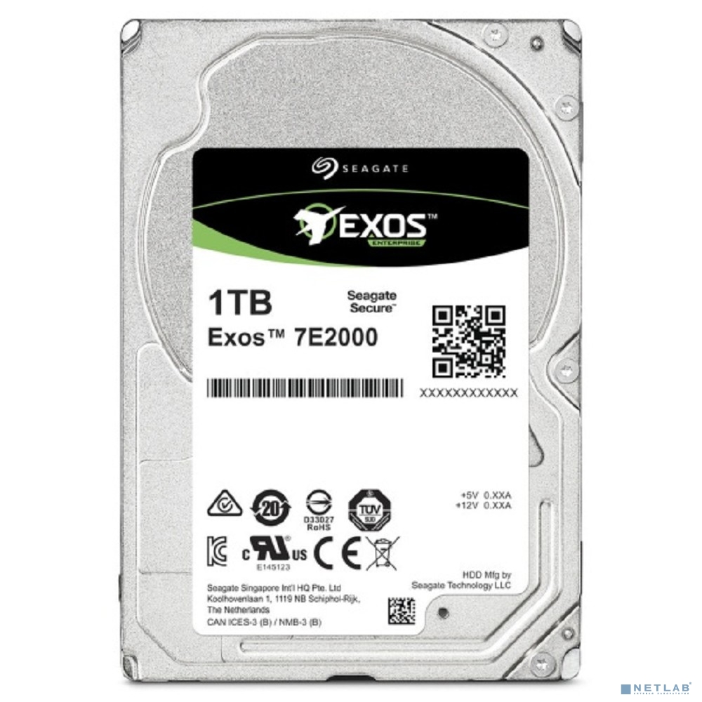 1TB Seagate Enterprise Capacity 2.5 HDD (ST1000NX0333) (clean pulled)