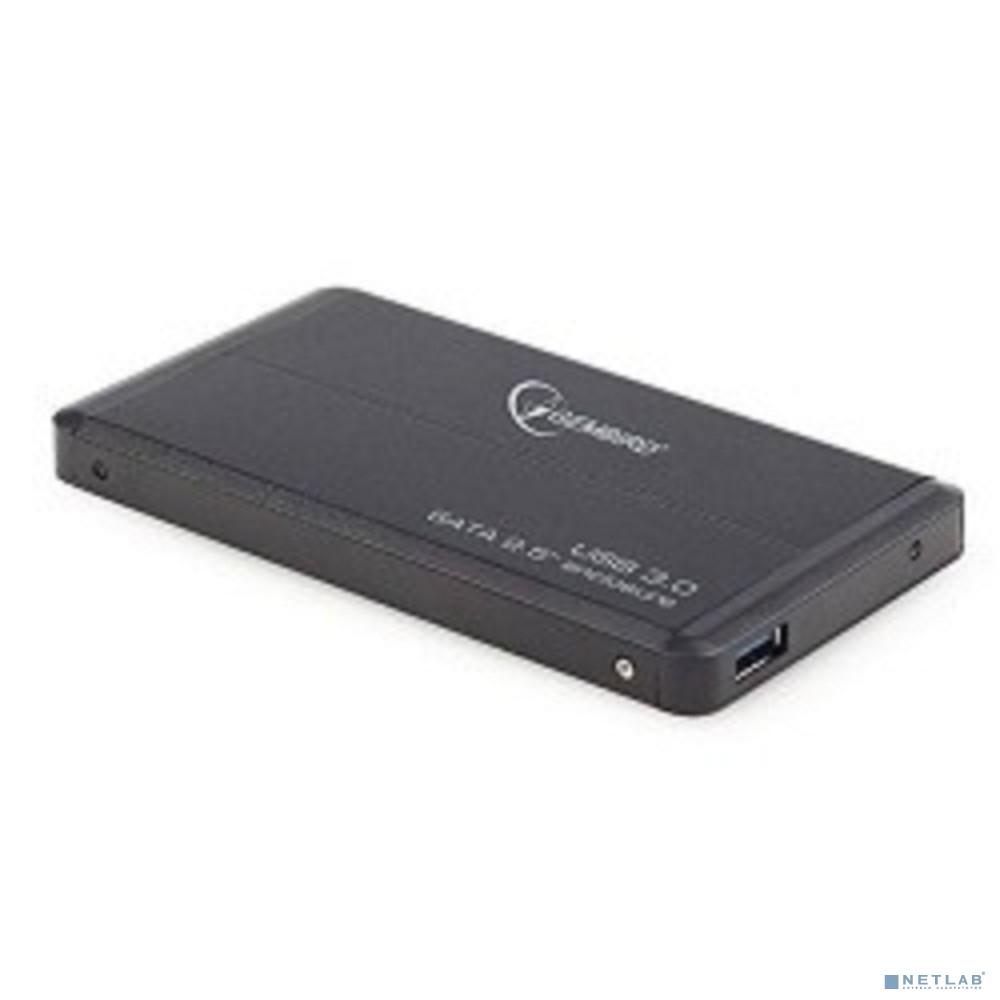 Gembird EE2-U3S-2 Внешний корпус 2.5" Gembird EE2-U3S-2 , черный, USB 3.0, SATA