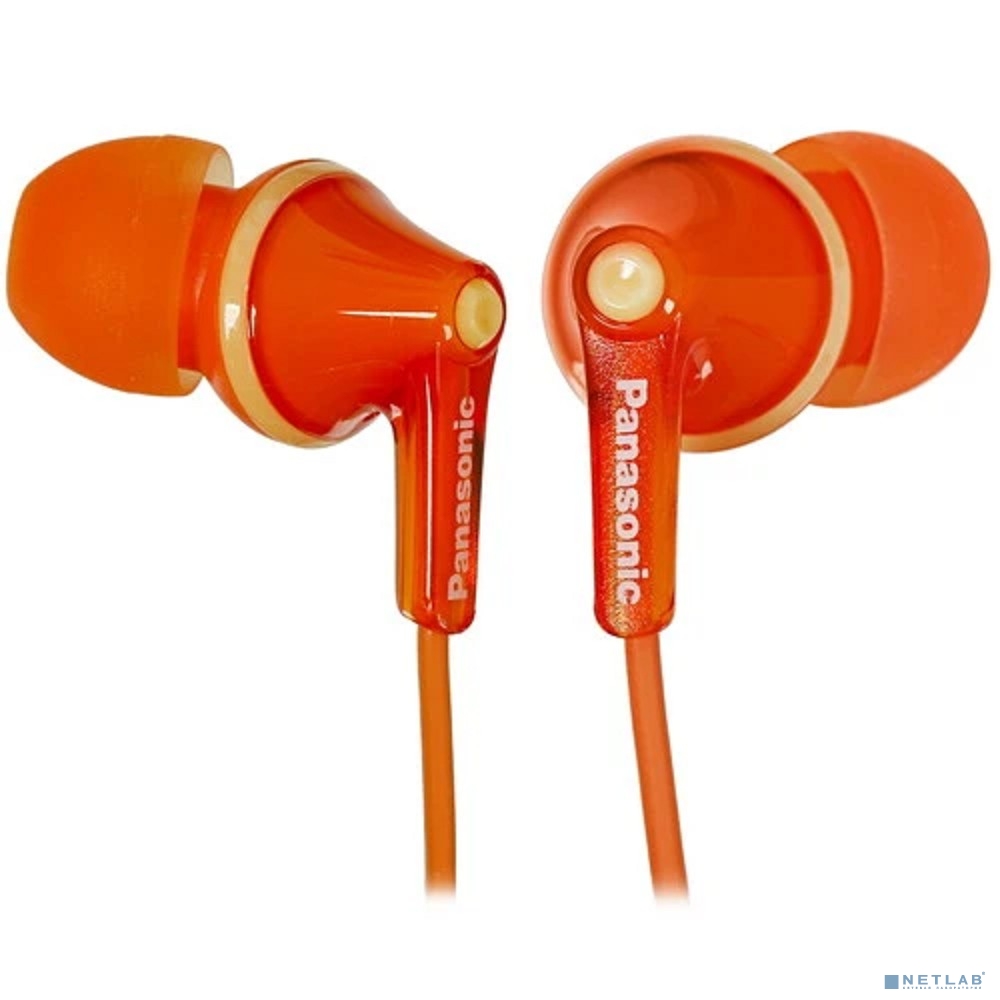 Panasonic RP-HJE125E-D вкладыши канальные, оранжевые