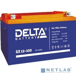 Delta GX 12-100 (100 А\ч, 12В) свинцово- кислотный аккумулятор