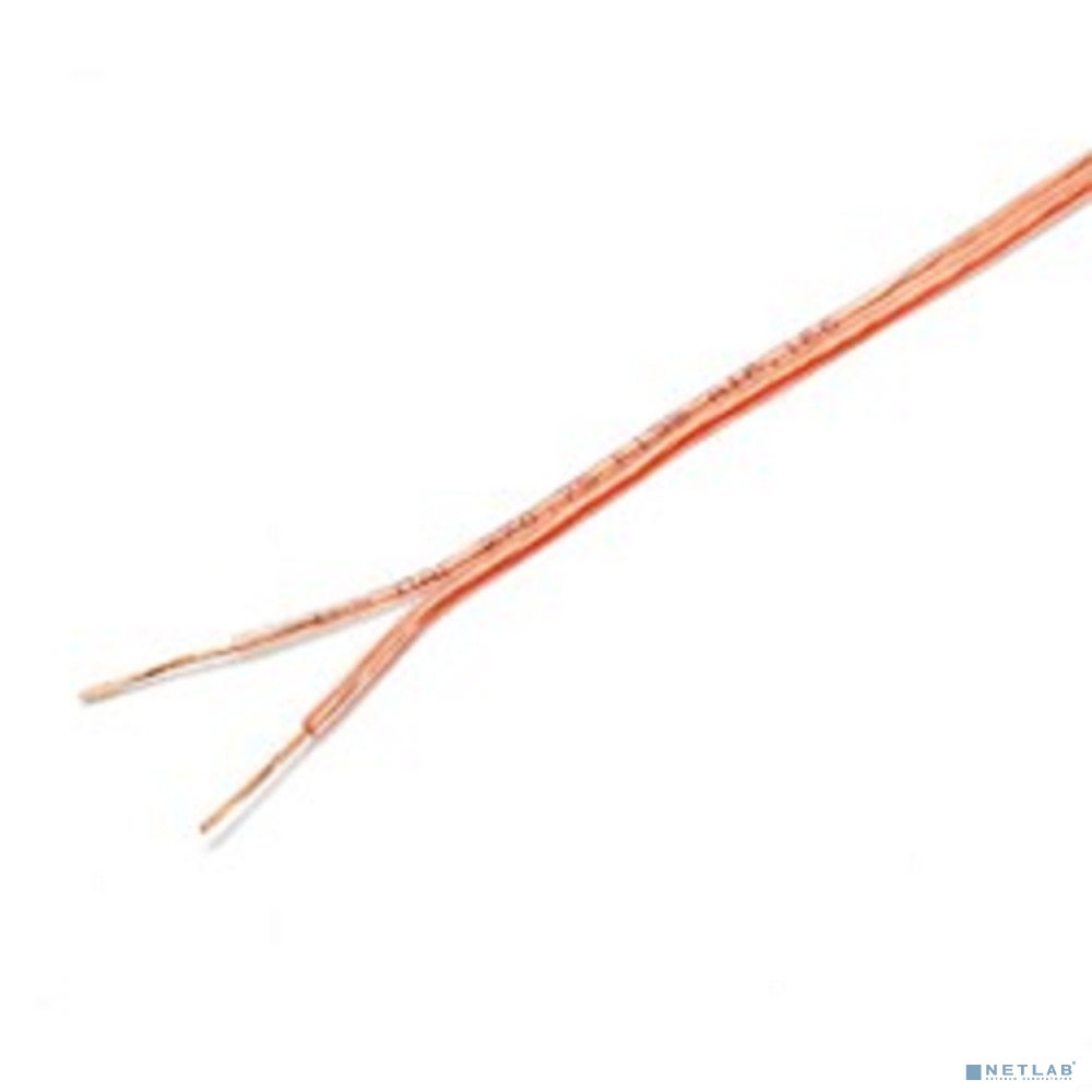 Акустический кабель Cablexpert CC-TC2x0,75-10M, прозрачный,  10 м, бухта