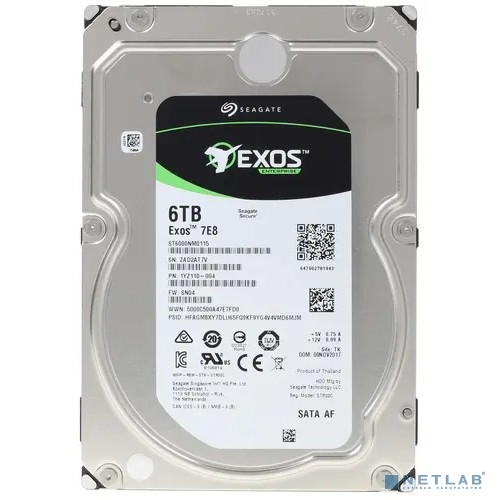 6TB Seagate Seagate 7200 Exos 7E8 (ST6000NM0115)