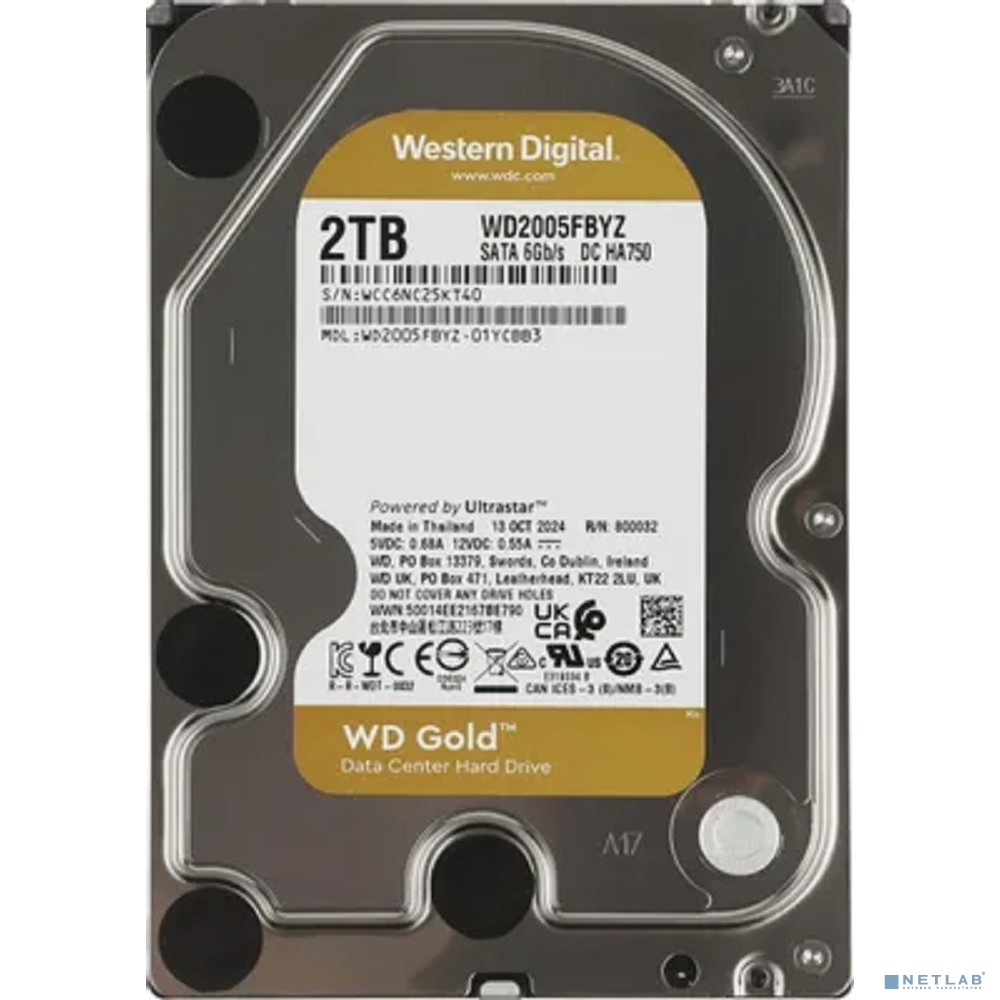 2TB WD Gold (WD2005FBYZ)