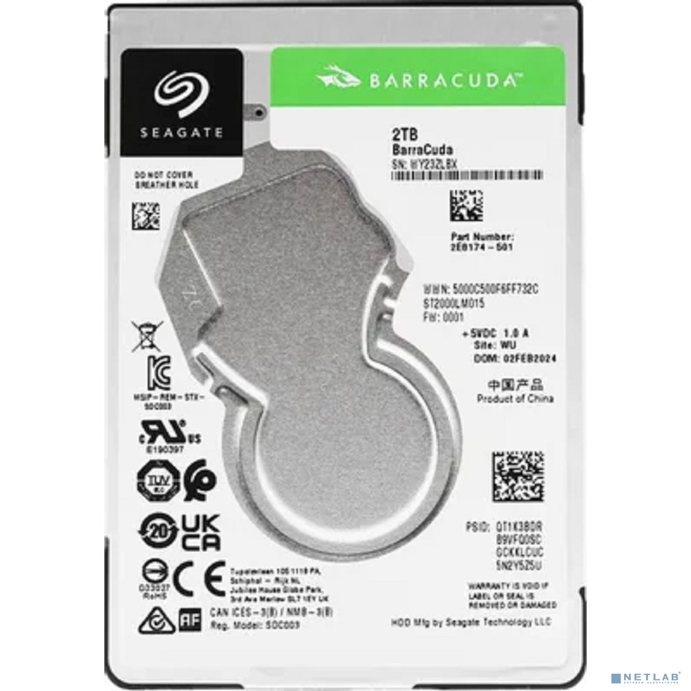 2TB Seagate Compute (ST2000LM015)