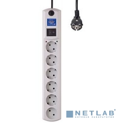 MOST Сетевой фильтр Most HV6 5м (6 розеток), черный