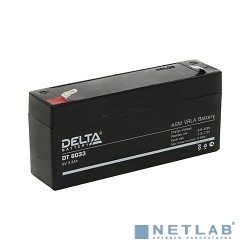 Delta DT 6033 (3,3 А\ч, 6В) свинцово- кислотный аккумулятор