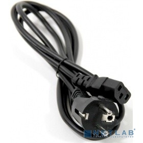 Telecom Кабель (TE021-CU0.5-1.8M) компьютер - розетка 220V (EURO) 1.8м, 3G0,5mm медь