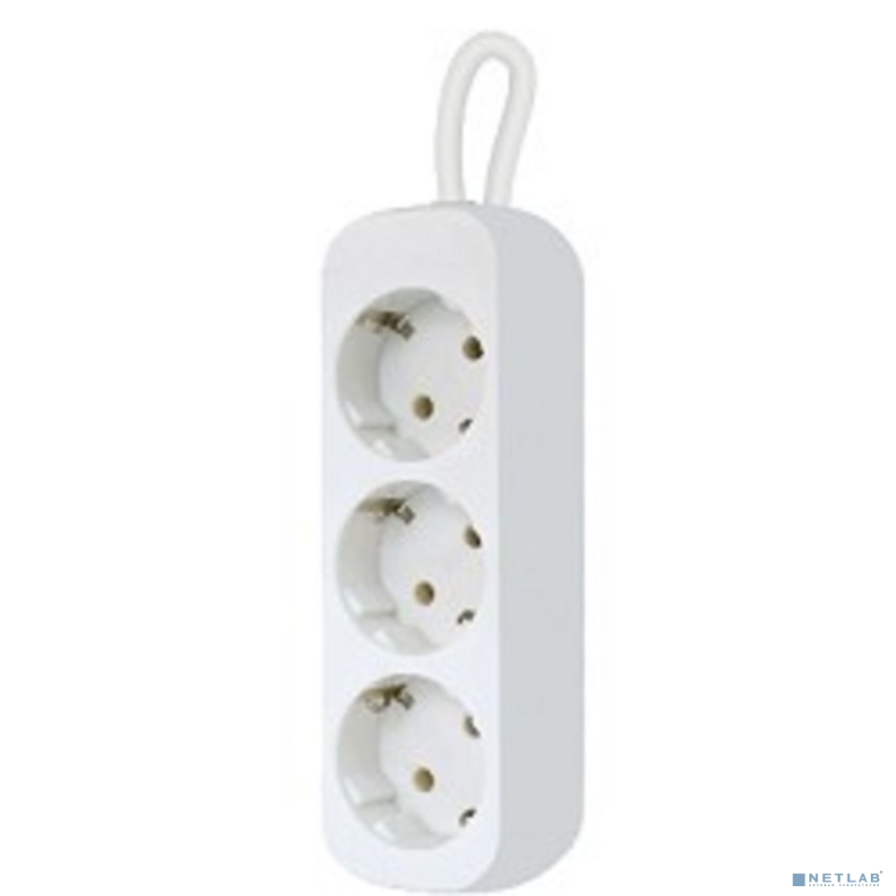 Defender Удлинитель E330 3.0 м, 3 розетки , с заземлением