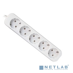 Defender Удлинитель E518 1.8 м, 5 розеток , с заземлением