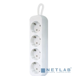 Defender Удлинитель E418 1.8 м, 4 розетки , с заземлением