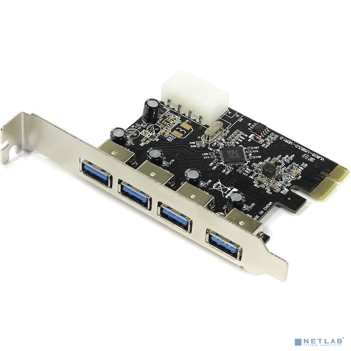 Espada Контроллер PCI-E, USB3.0 4внеш.порта, модель PCIe4USB3.0, oem (41977)