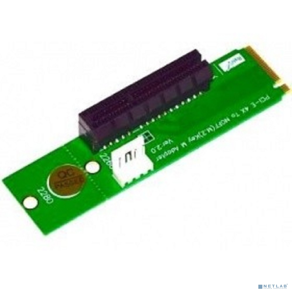 KS-is KS-322 Адаптер M.2 M Key Male в PCI-E 4X Female x4 NGFF