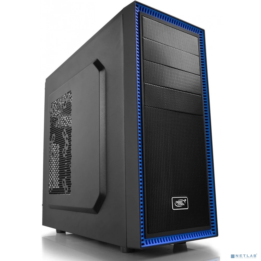 Deepcool TESSERACT BF, ATX, Black-Blue, без БП