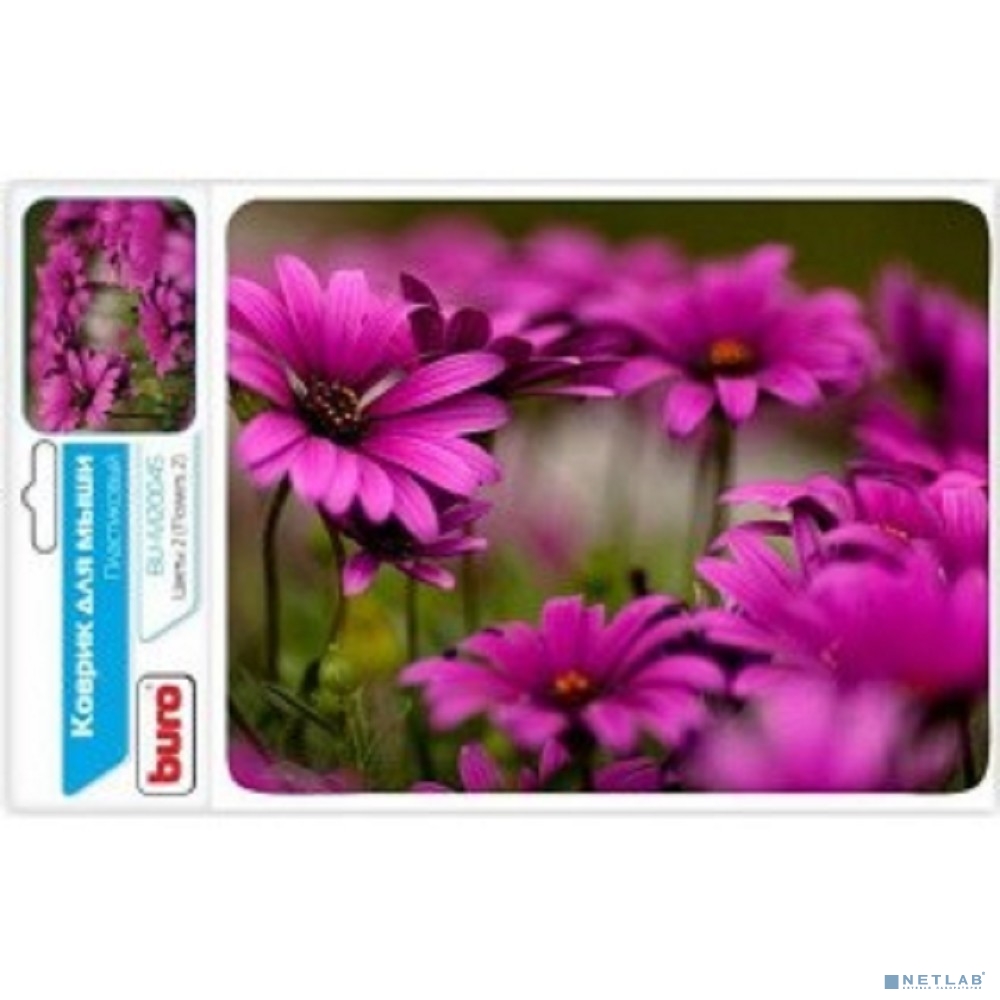 Коврик для мыши Buro BU-M20045 рисунок/цветы2