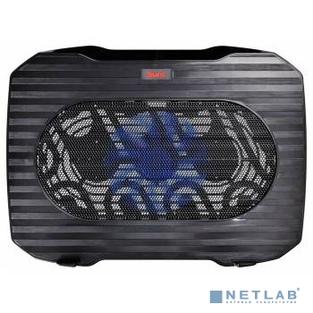 BURO Подставка для ноутбука 15.6"357x265x33mm 1xUSB 1x 140mmFAN 345г металлическая сетка/пластик черный (BU-LCP156-B114)