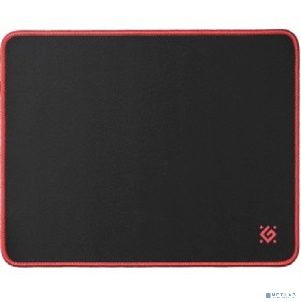 Defender Игровой коврик Black M 360x270x3 мм, ткань+резина