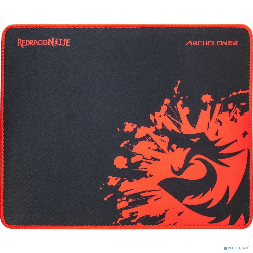 Redragon Игровой коврик Archelon M, 330х260х5 мм, ткань+резина
