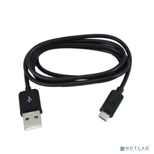 Rexant (18-4268-20) Кабель USB-A – micro USB, 1А, 1м, черный, длинный штекер