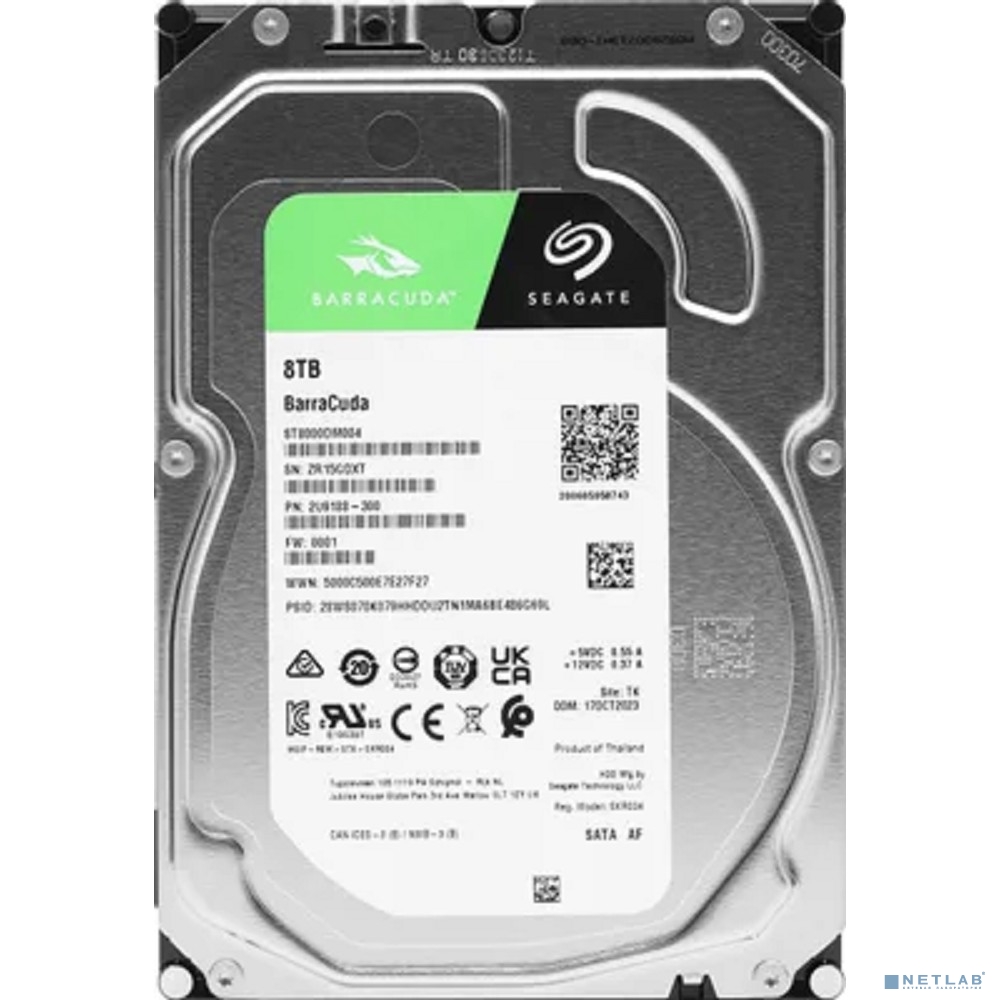 8TB Seagate BarraCuda (ST8000DM004)