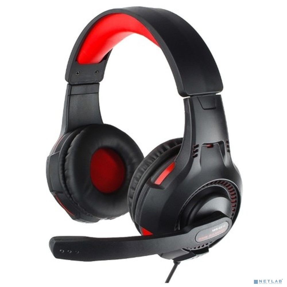 Gembird MHS-G210, код Survarium, черн/крас, рег громкости, каб 1.8м