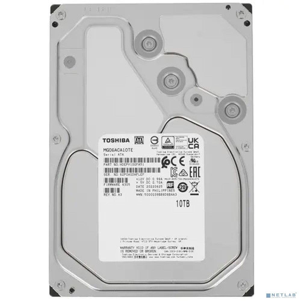 10TB Toshiba Enterprise Capacity (MG06ACA10TE)