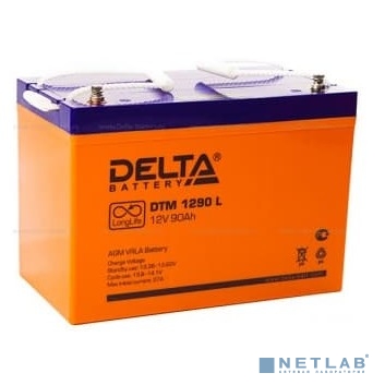 Delta DTM 1290 L (90 А\ч, 12В) свинцово- кислотный аккумулятор